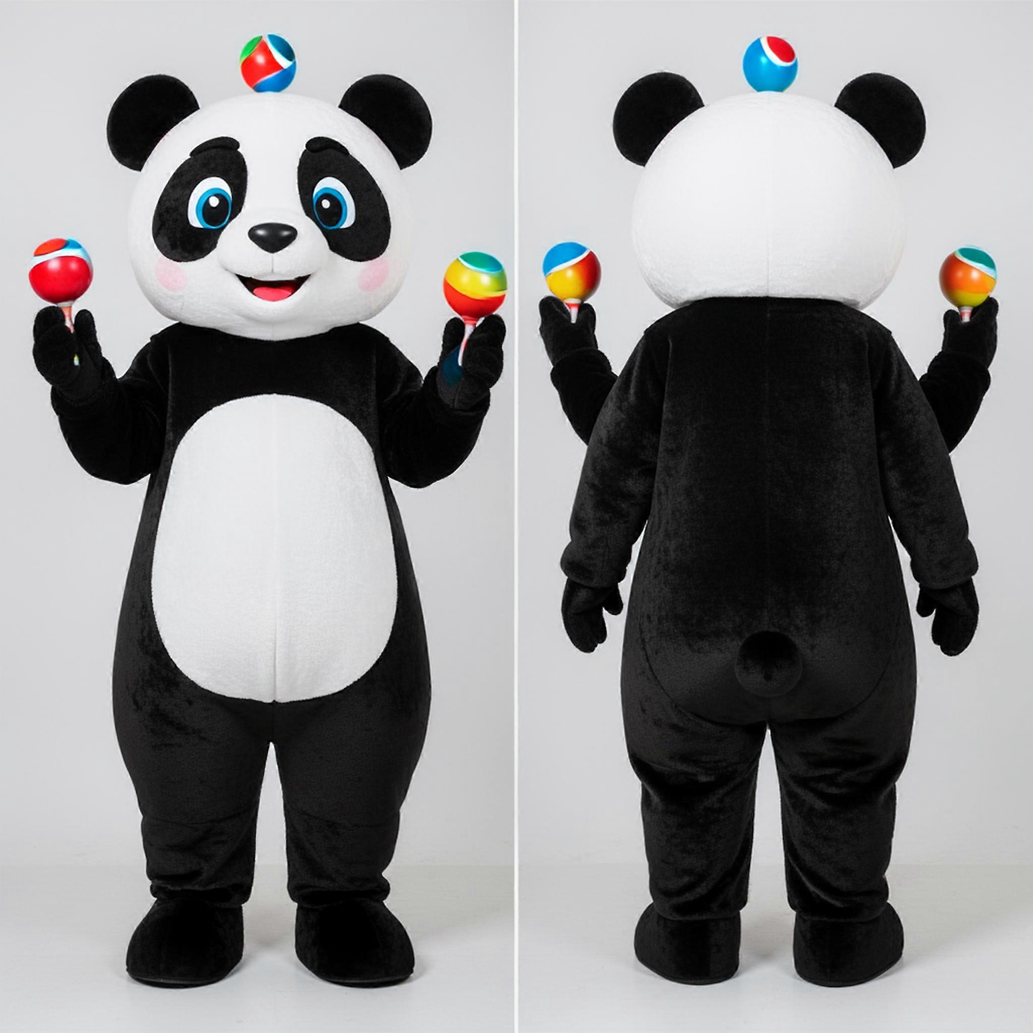 MASTICOT Black Playful Juggling Mascot
