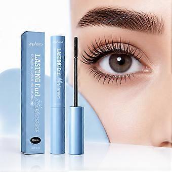 Langanhaltende, wasserfeste Mascara für den ganzen Tag, 3D-Volumen, Schwung und Verdichtung, wischfest, schwarz für ausdrucksstarke, geschwungene Wimpern