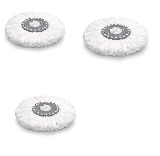 3 pcs Clean Twist Disc Replacement Mop Head
