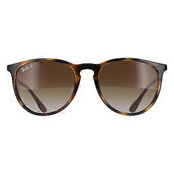 Ray-Ban Sunglasses Erika 4171 710/T5 Tortoise & Gunmetal Brown Gradient Polarized