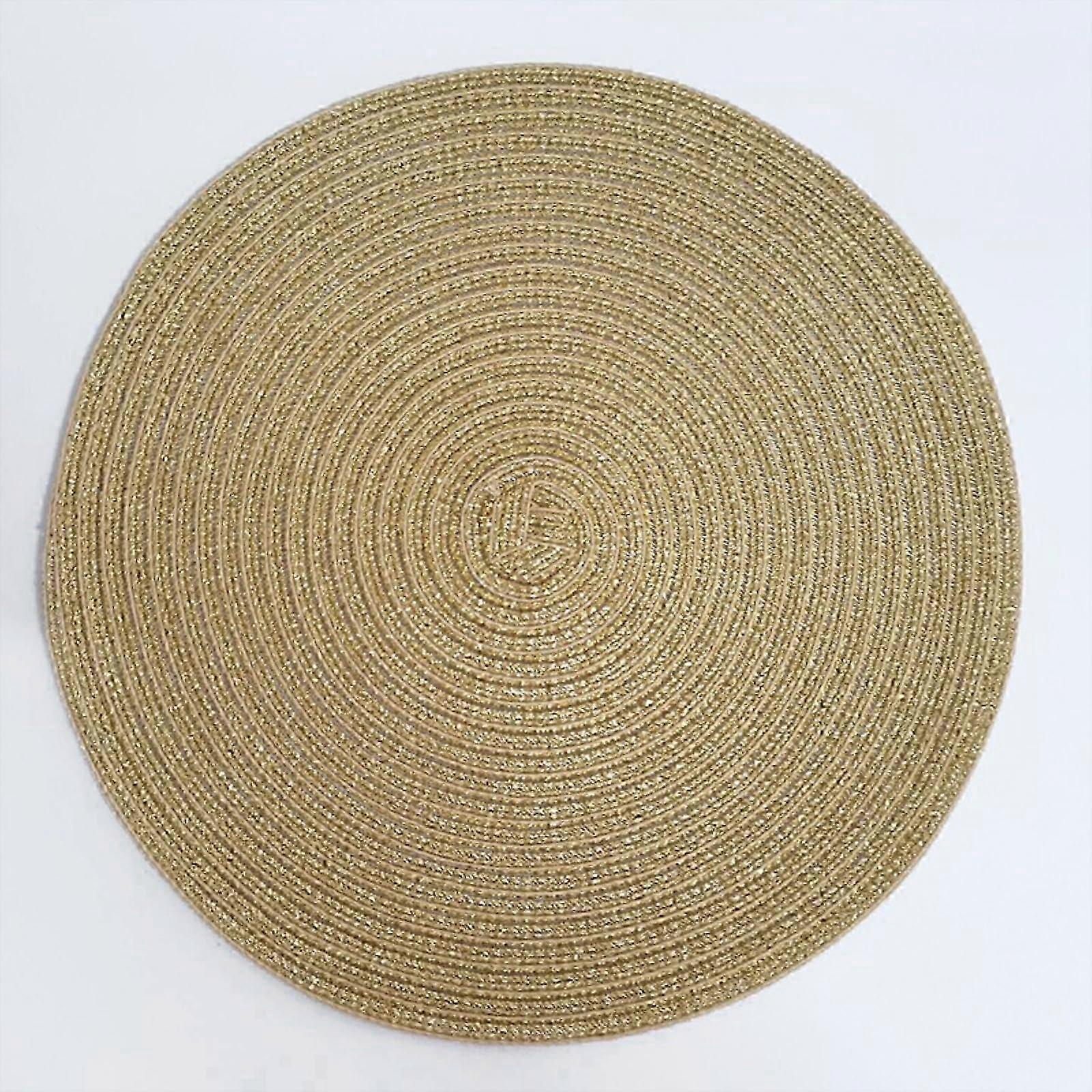 Cotton Blend Round Table Mats