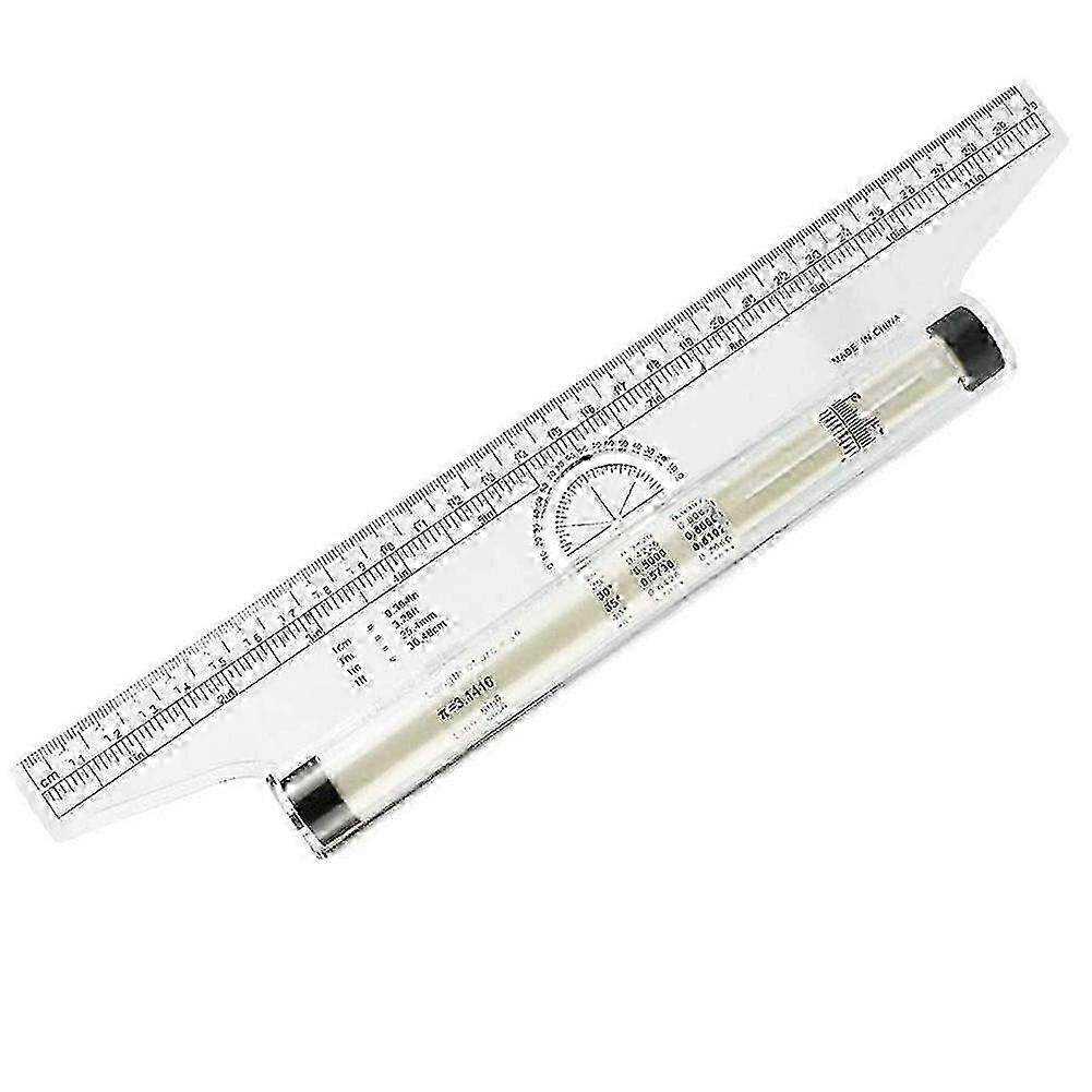 30cm Transparent Rolling Ruler