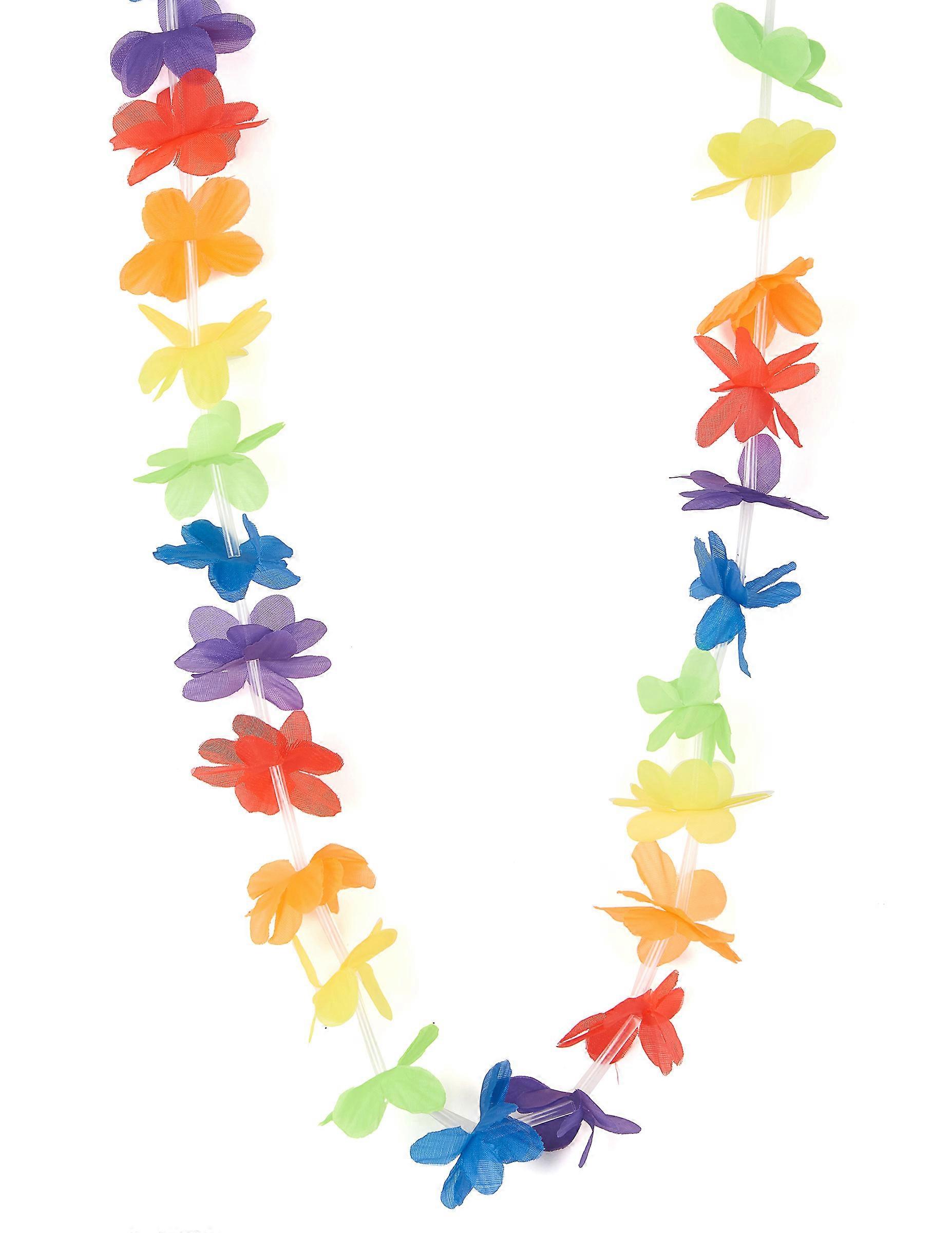 Multicolored Welcome Hawaiian Necklace