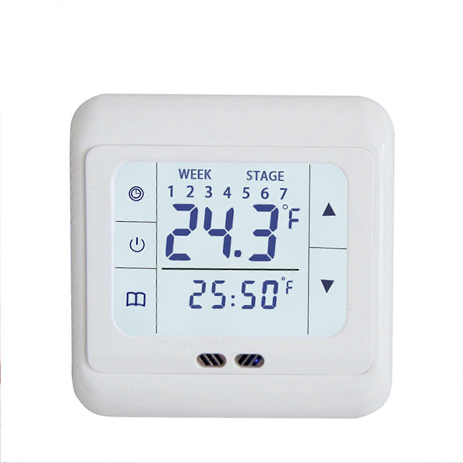 Digital Controller Temperature Floor Sensor Heating PC+ABS Room Controller New JS