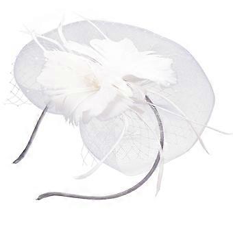 Bridal Headdress Hairpin for Decoration 2Pcs White Design