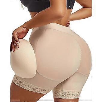 Butt Padded Underwear for Women Wide Thick Full Coverage Soft Elastic Fabric Hip Lifting Shapewear
