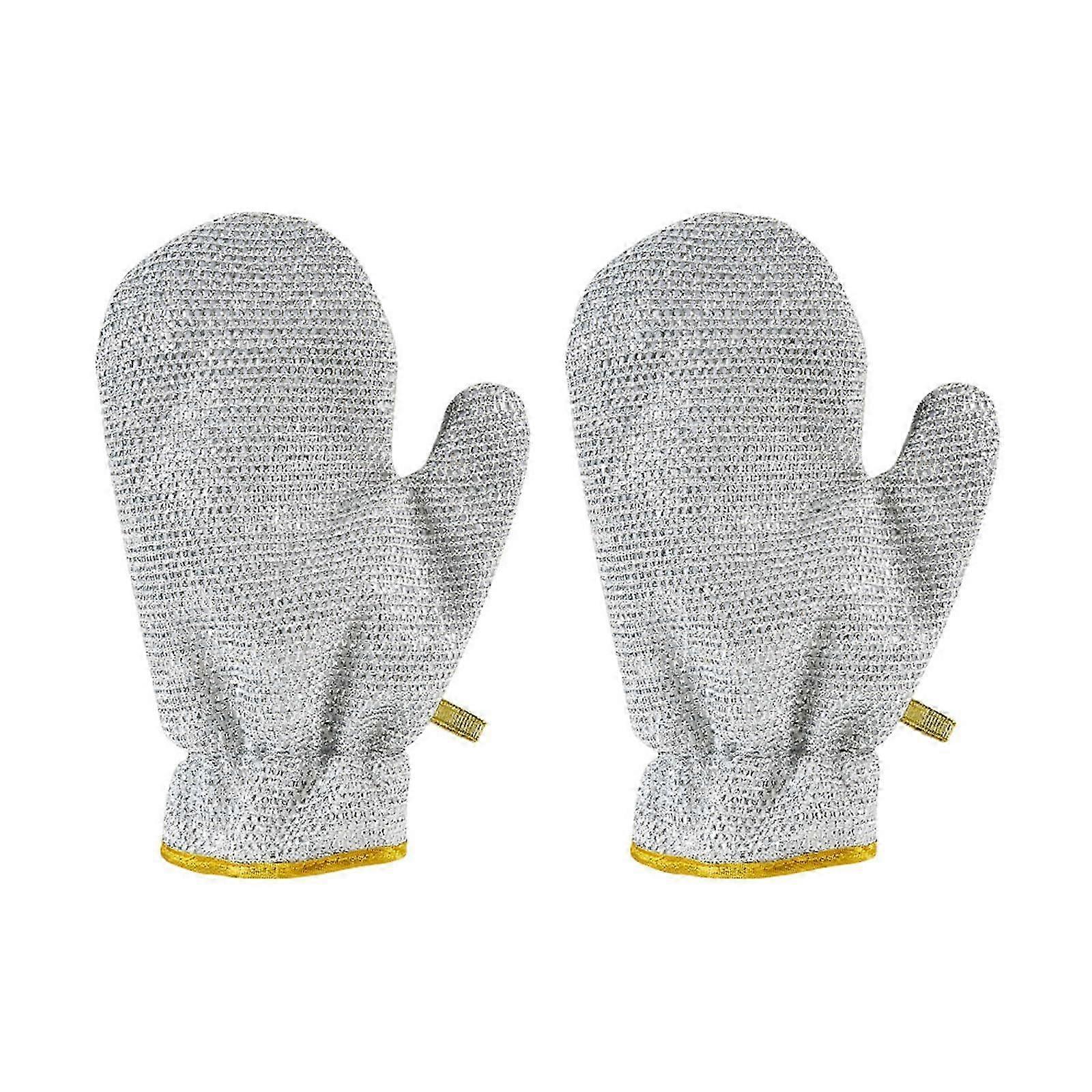 NonScratch Silver Wire Dishwashing Gloves