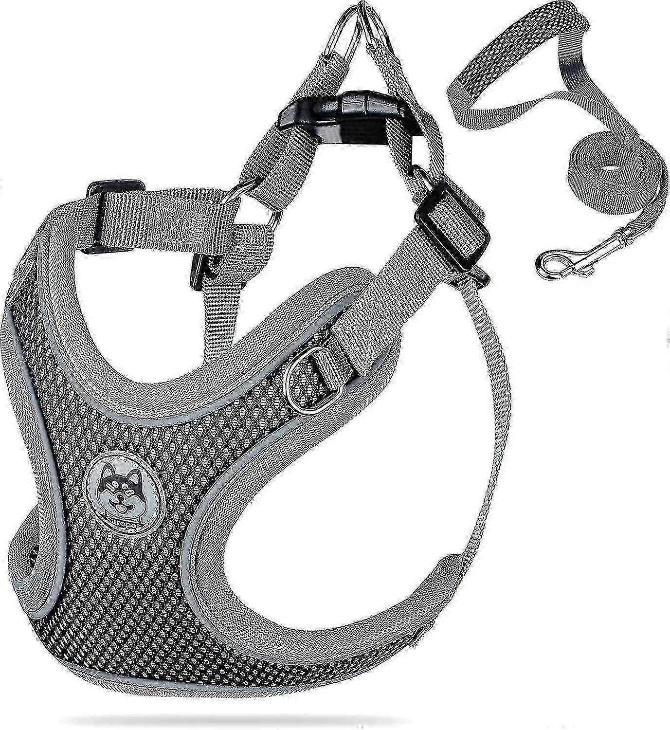 Breathable Adjustable Anti Pull Dog Harness