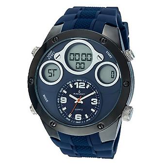 Stralende nieuwe uitdaging horloge voor analoge/digitale Quartz man met RA309602 rubber armband