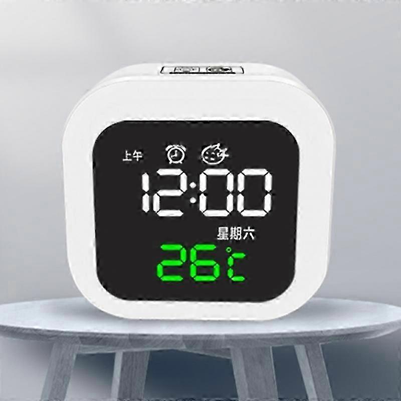 Night Light & Memory Function Smart Clock with LED Display, USB Powered for Home