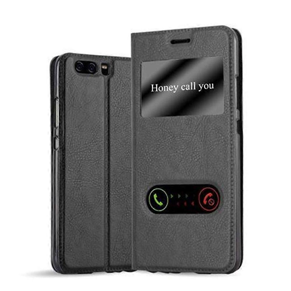 Case compatible with Huawei P10 - with 2 viewing windows