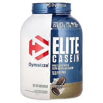 Dymatize, Kazeina elitarna, Ciastka i krem, 4 funty (1,8 kg)