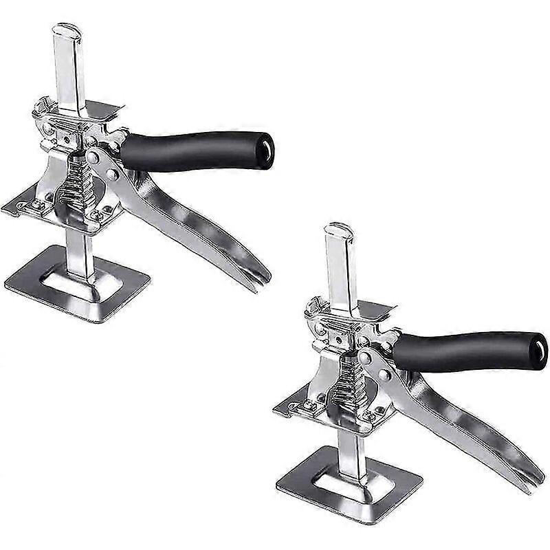 2 Pack Precision Steel Clamping Tool, Multi-Function Height Adjustment for Tiles, Drywall, Flooring