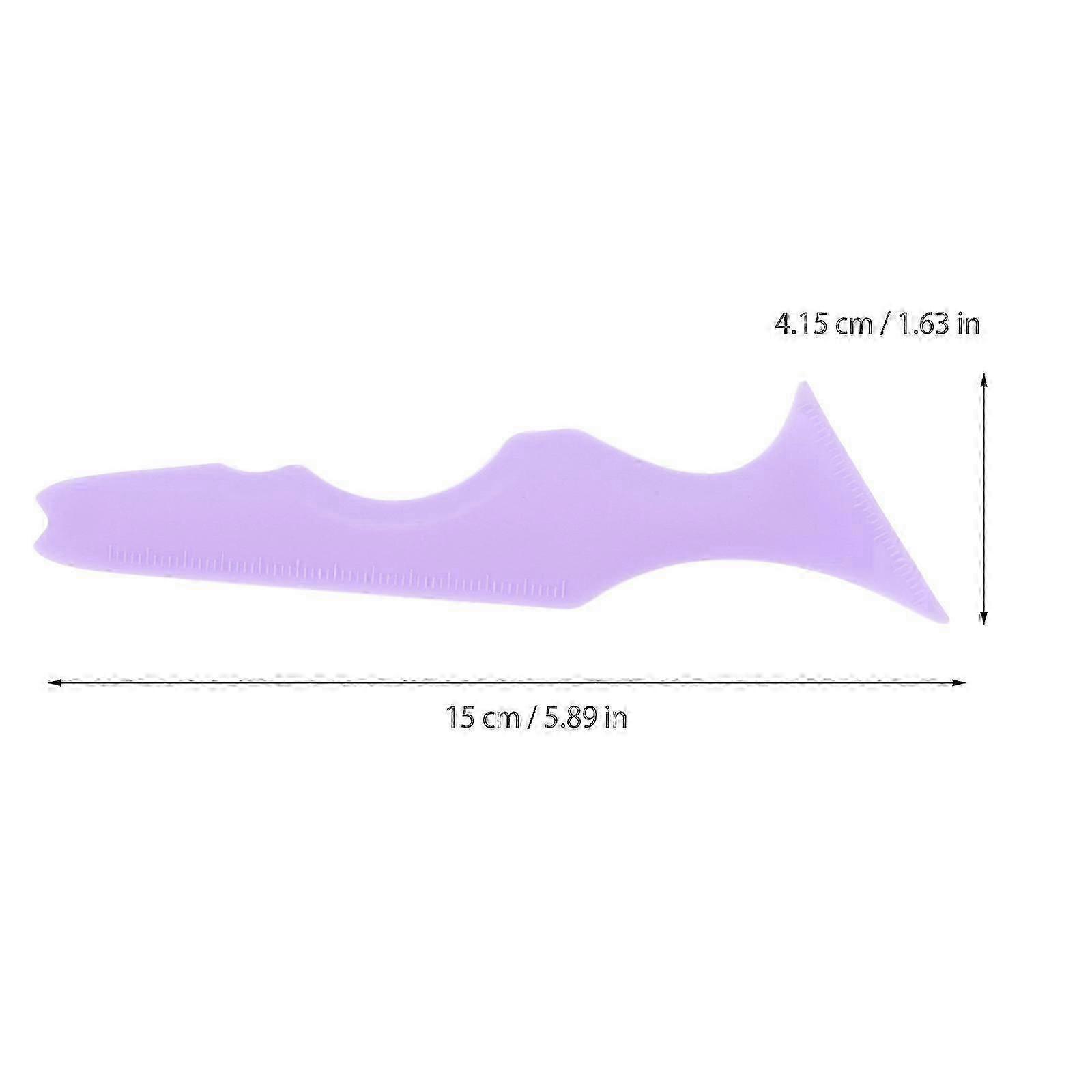 Violet Silicone Eyeliner Aid Multi-Function Tool for Makeup