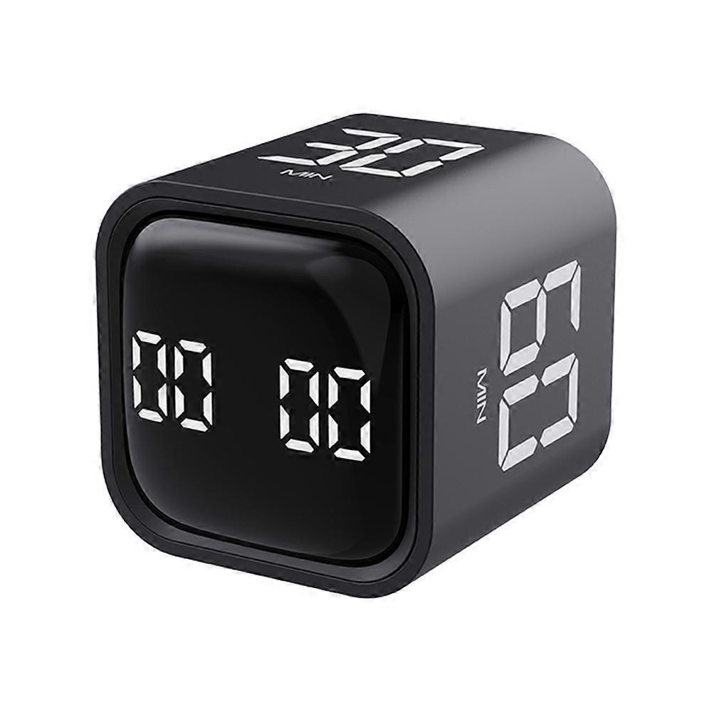 Portable Cube Timer Gravity Sensor Rotating Timer Count UpDown Function Clock 5103060 Minutes