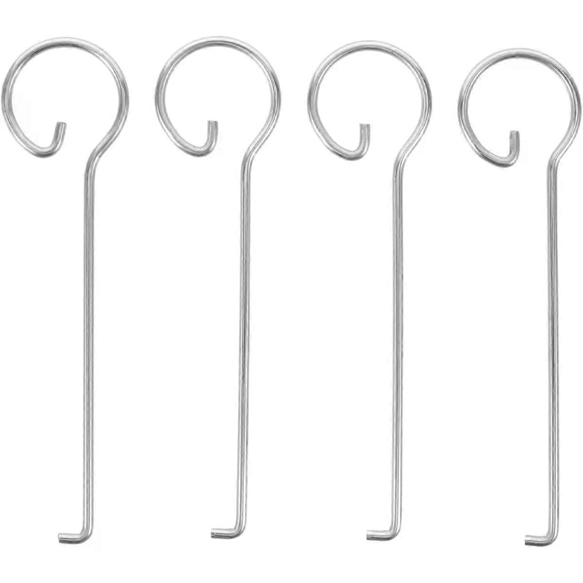 Steel Bread Machine Dough Hook Replacement Paddle 4pcs