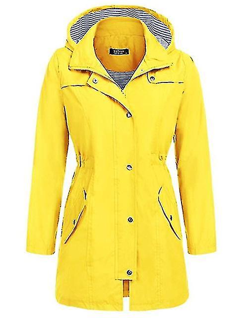 utendørs damer hette kvinner regnfrakk - himmelblå