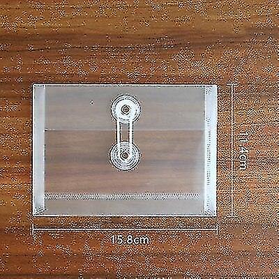 Thicker Transparent Winding Folder Bag 1