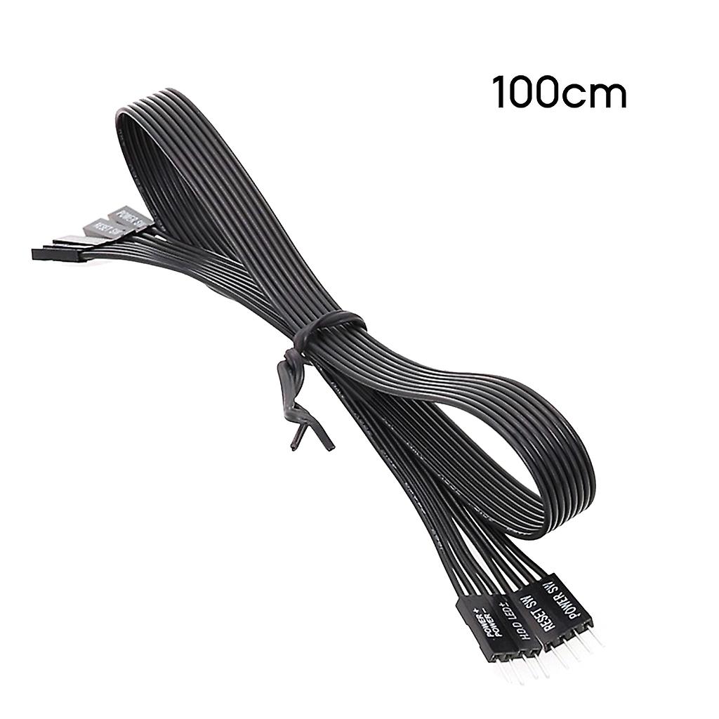 pour la carte mère Switch Hard Disk SSD LED/PLED/ Power Reset SW Extension Cable