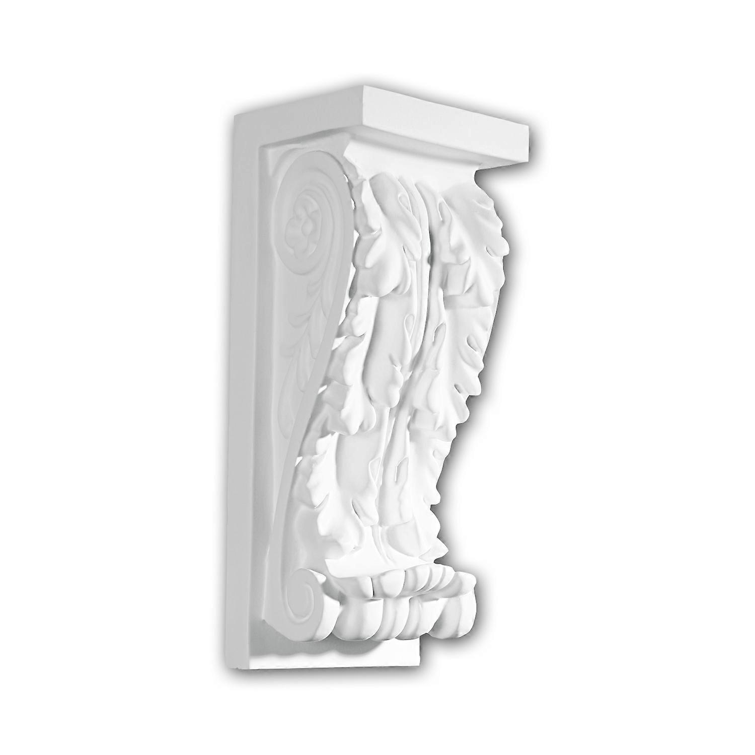 e-Delux GmbH 1 x Console 119004 Profhome blanc Mousse de polyuréthane rigide prétraité léger, solide, indéformable