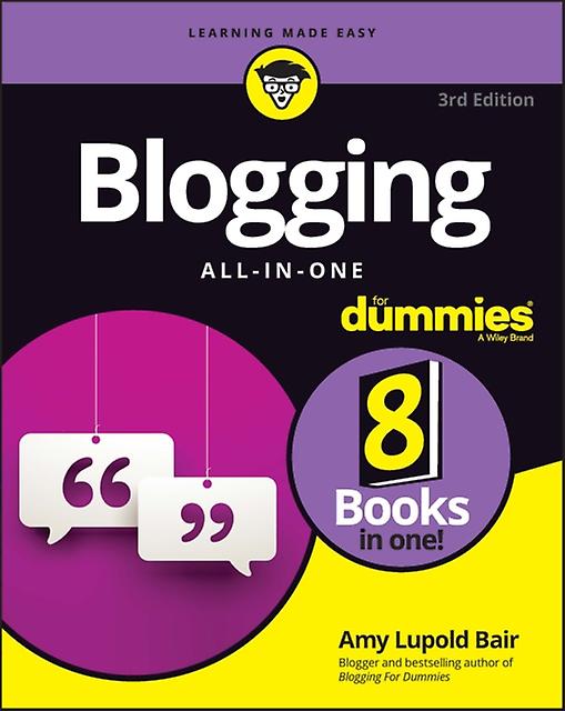 Blogging Allinone For Dummies by Amy Lupold Bair Paperback