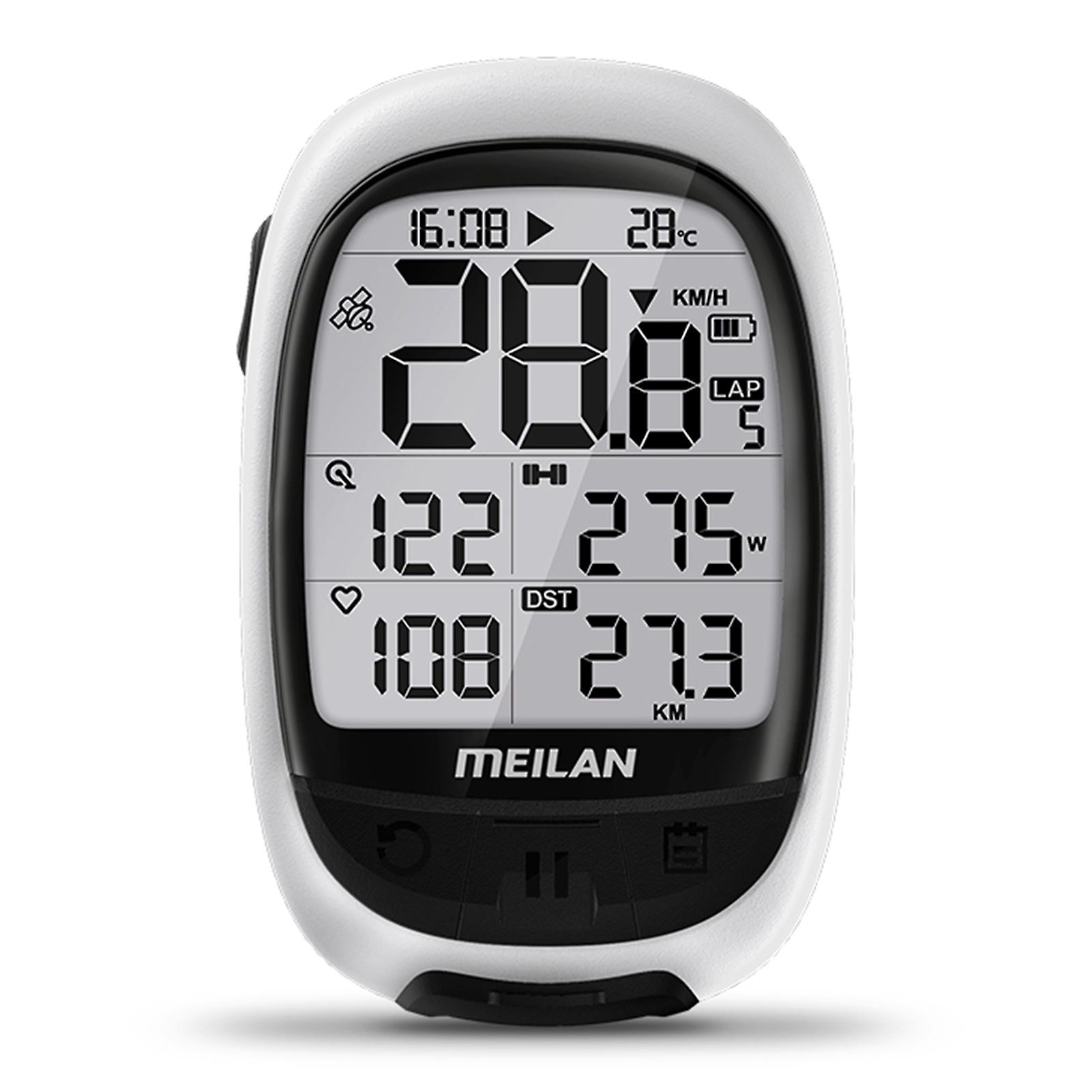 Gps Bike Computer Heart Rate Power Meter Cycling Navigation