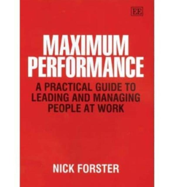 Maximum Performance by Nick Forster Paperback Book