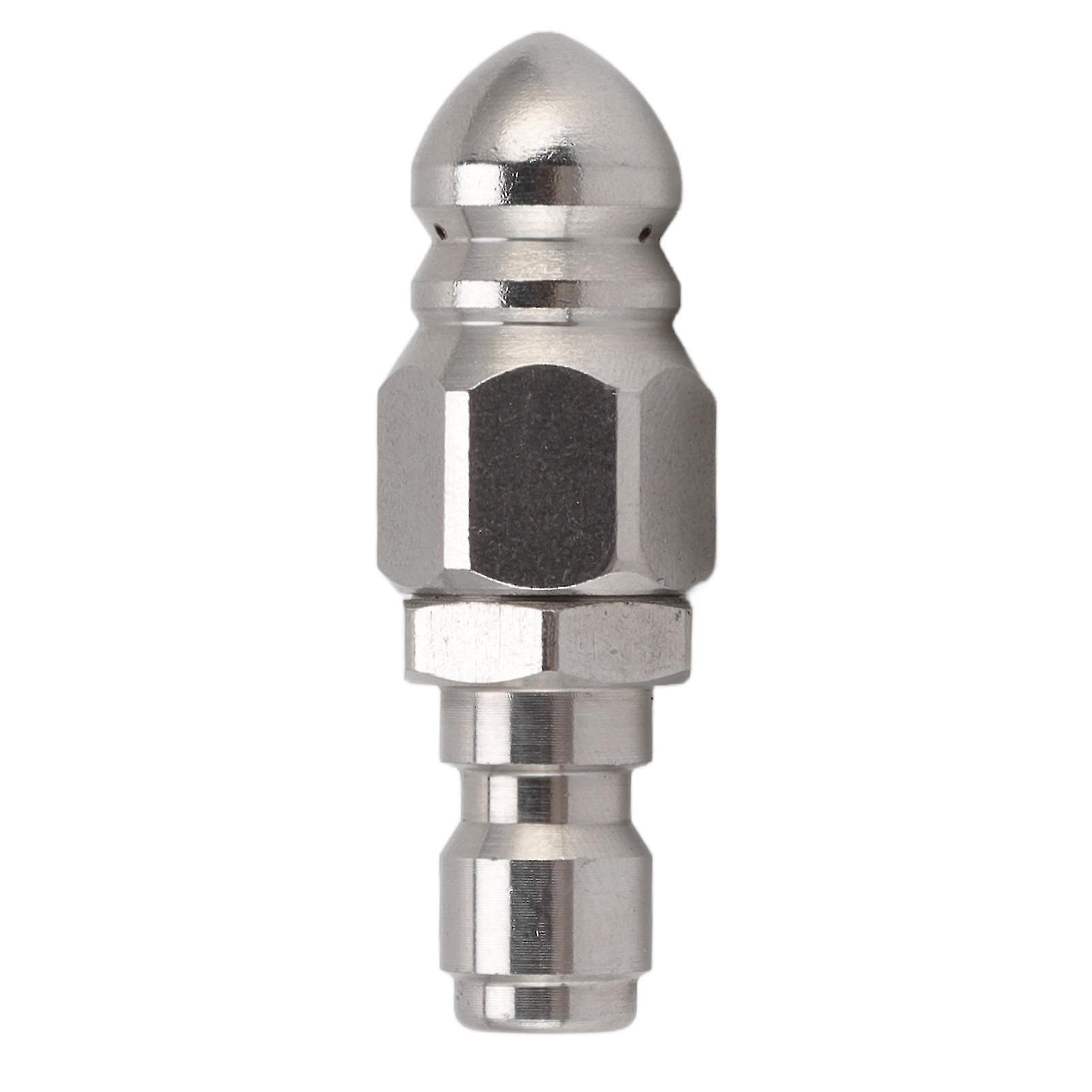 Buse de tuyau de vidange à prise rapide pour nettoyeur haute pression en acier inoxydable G1/4 po