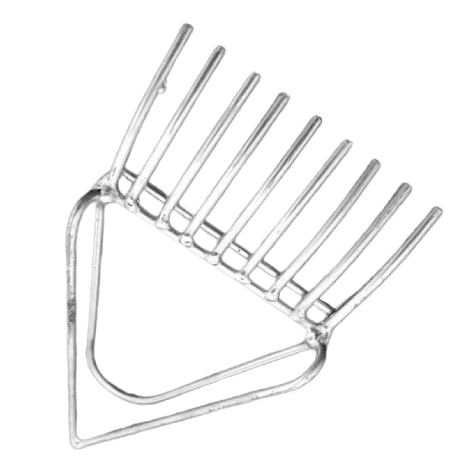 Fresh Soyabean Claw Rake Peanut Picker Durable Weed Pulling Tool for Weeding 7 Teeth