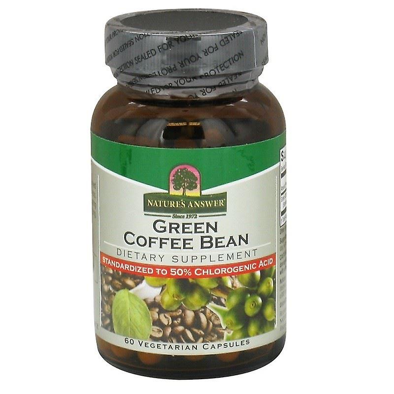 Nature's Answer Green Coffee Bean Caps 60 1604