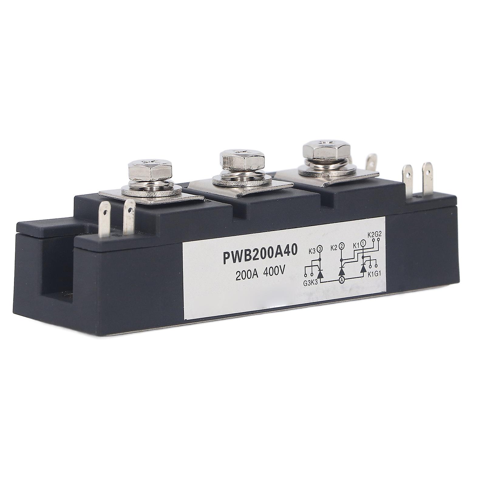 Power Thyristor Module Fast Heat Dissipation Copper Plate Thyristor Rectifier Module for Welding Machine 400V 