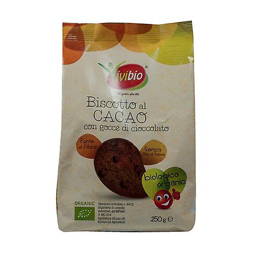 Cocoa cookie with chocolate drops 250 g
