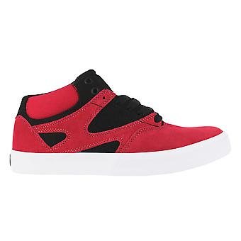 DC KENGÄT Kalis vulc mid ADYS300622 ATHLETIC RED/BLACK (ATR) - Miesten kengät