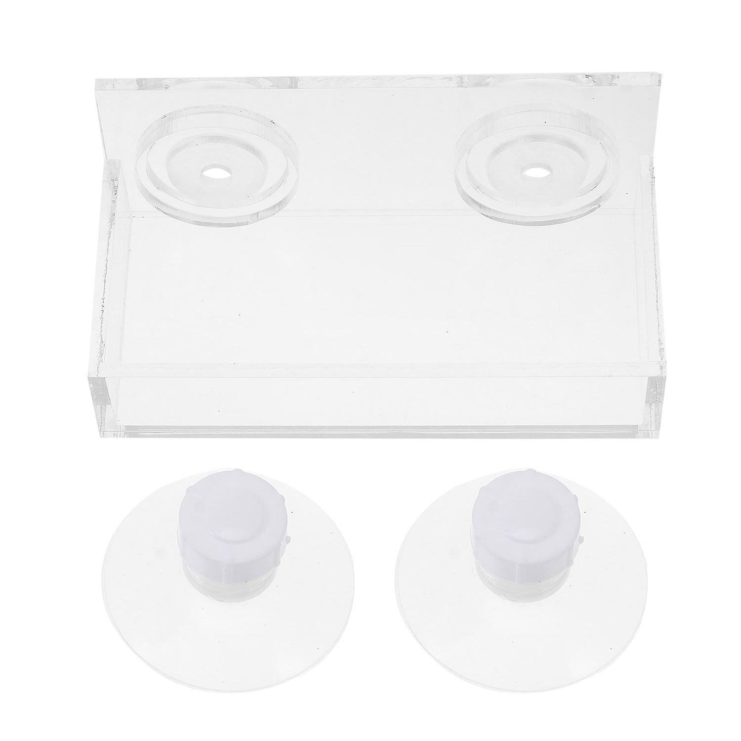 1pc Coral Frag Rack Seaweed Landscaping Stand Fish Tank Frame With Suction Cups-eyzi