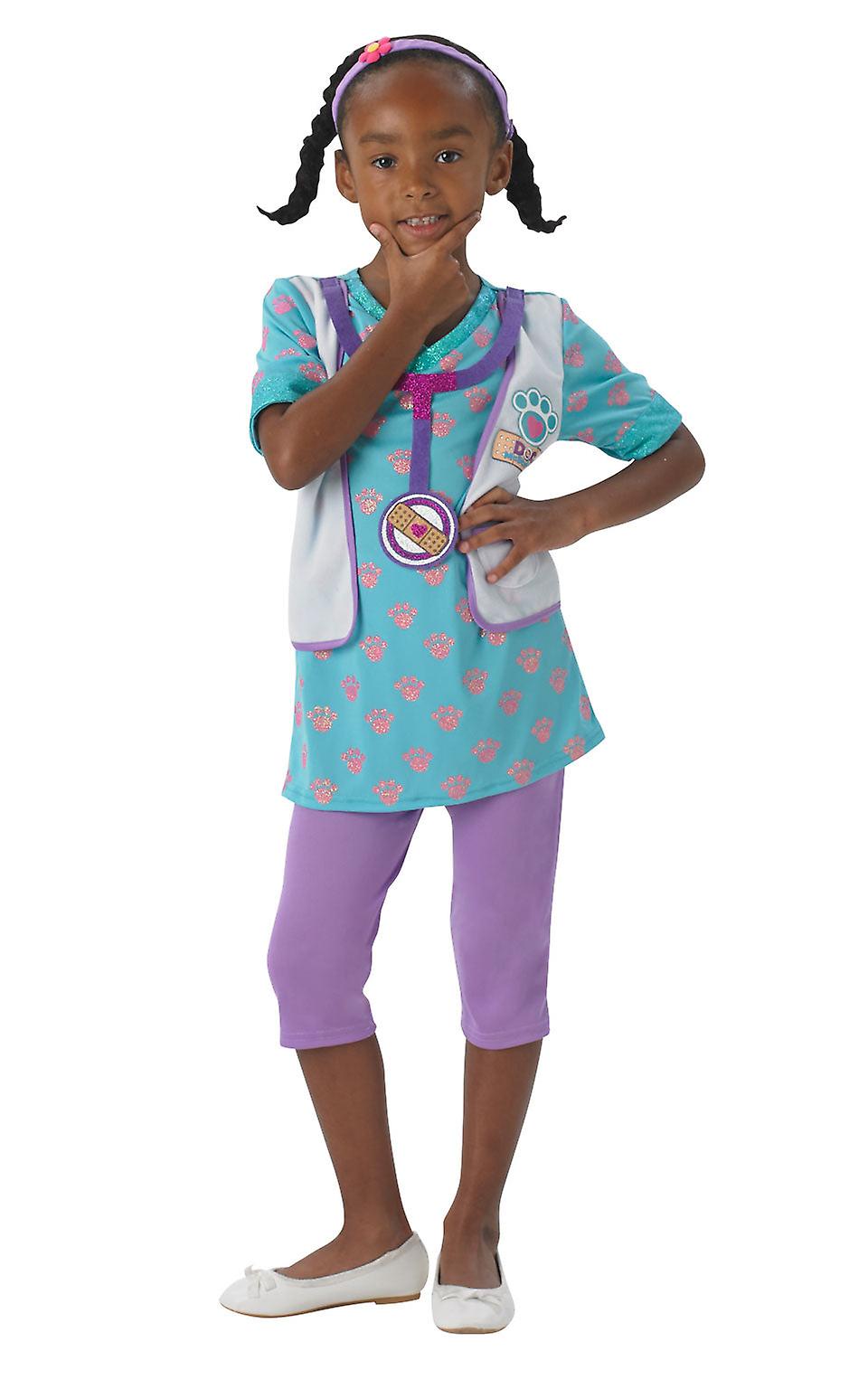 Doc Mcstuffins Pet Vet Childrens Blue Mcstuffin Costume