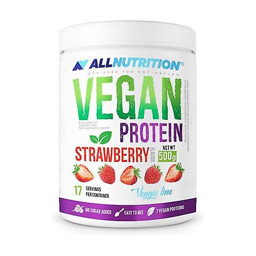 Vegan Protein, Strawberry 500 g