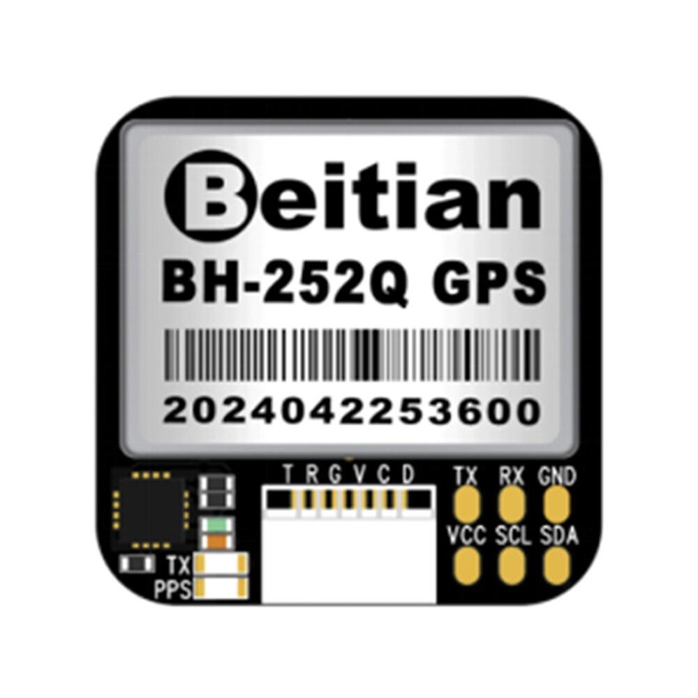 Beitian BH-252Q GPS Module With QMC5883 Compass NMEA UBX Dual Protocol for FPV Return Rescue Racing