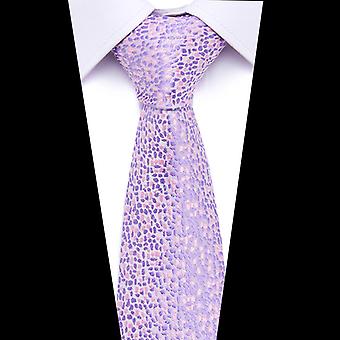 Italian Design Men's Print Pattern Ties for Men 7cm Slim Ties Polyester Jacquard Fabric Skinny Gravatas Wedding Narrow Ties
