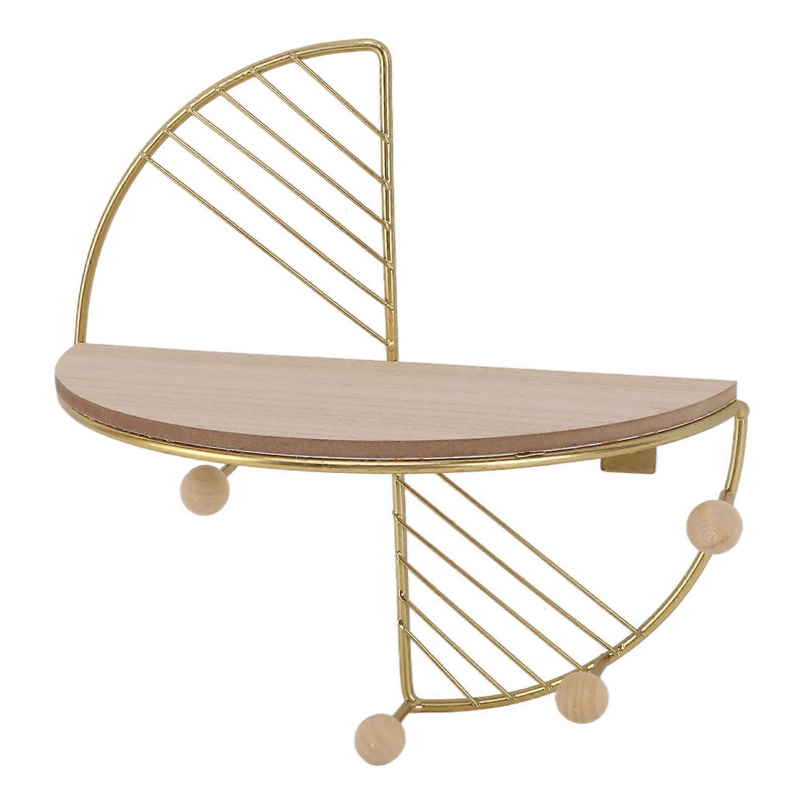 Wall Hanging Rack Iron Art Versatile Practical Wall Decoration Storage Rack for Home