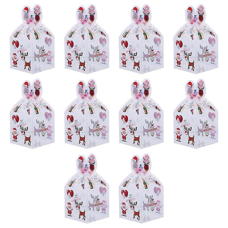 10pcs Christmas Gift Box