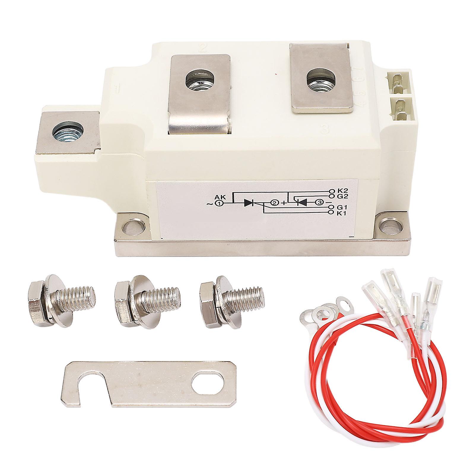 2024 Module d’alimentation à diode à thyristor, contrôlable dans les deux sens PC, base en cuivre, module d’alimentation à diode SCR, JLSKKT 273/16E, 273A