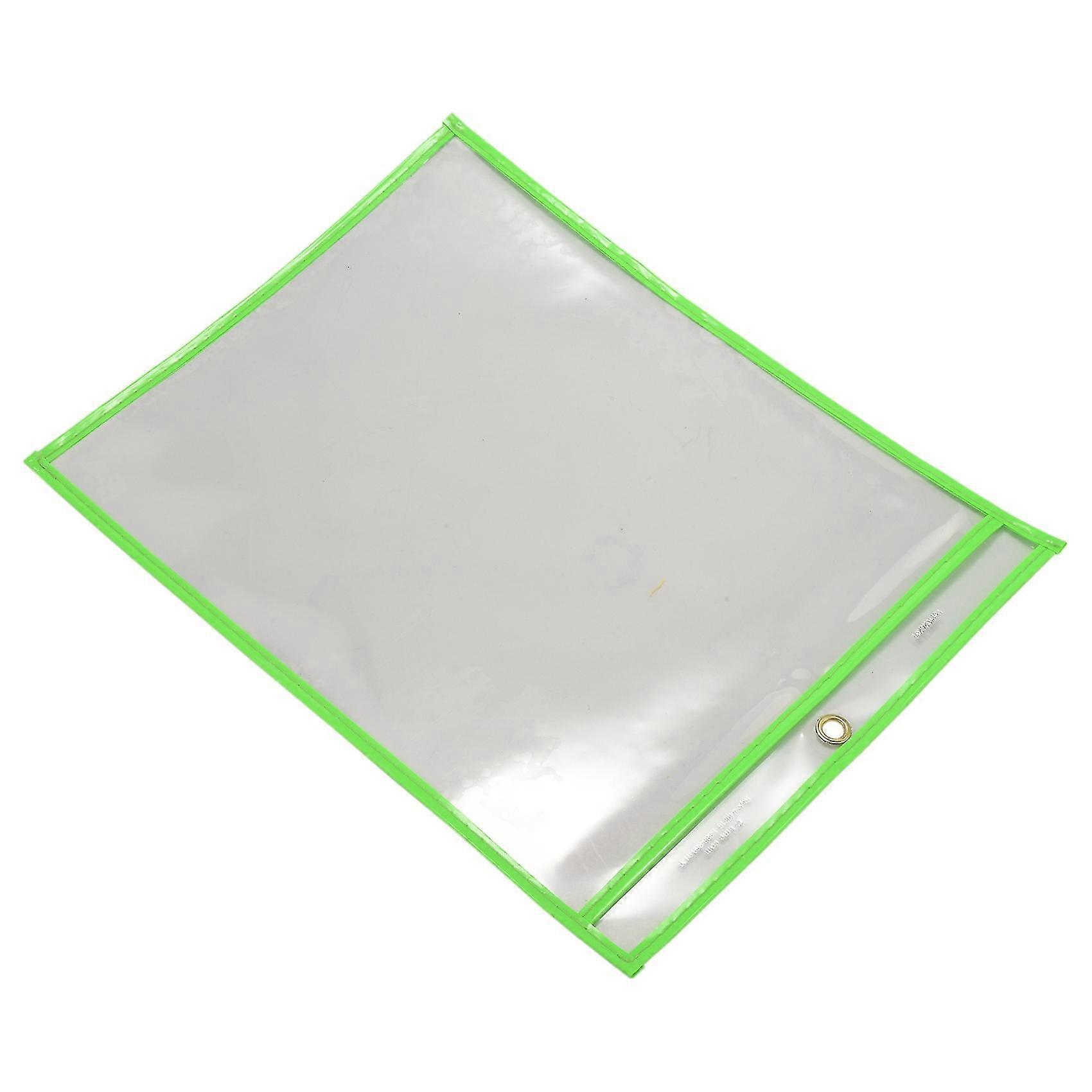 30 Multicolored Dry Erase Pockets,oversize 10 X 13 Pockets,perfect For Classroom Organization,reusa