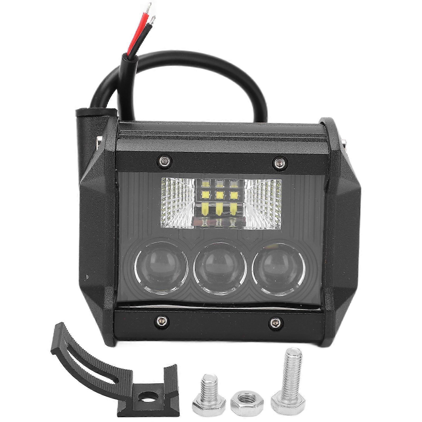 4in 60W LED Work Light 7D Lens 6000K IP68 Waterproof for ATV SUV Trucks Motorcycles Boats E2U811