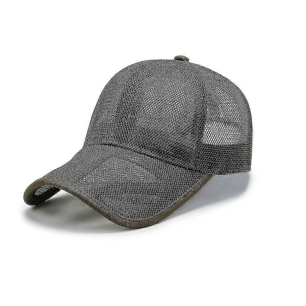قبعة الشمس قبعة الرجال والصيف تنفس شبكة ذروة كاب الرجال شبكة كاب في الهواء الطلق الرياضة قبعة بيسبول قبعة الشمس للمرأة