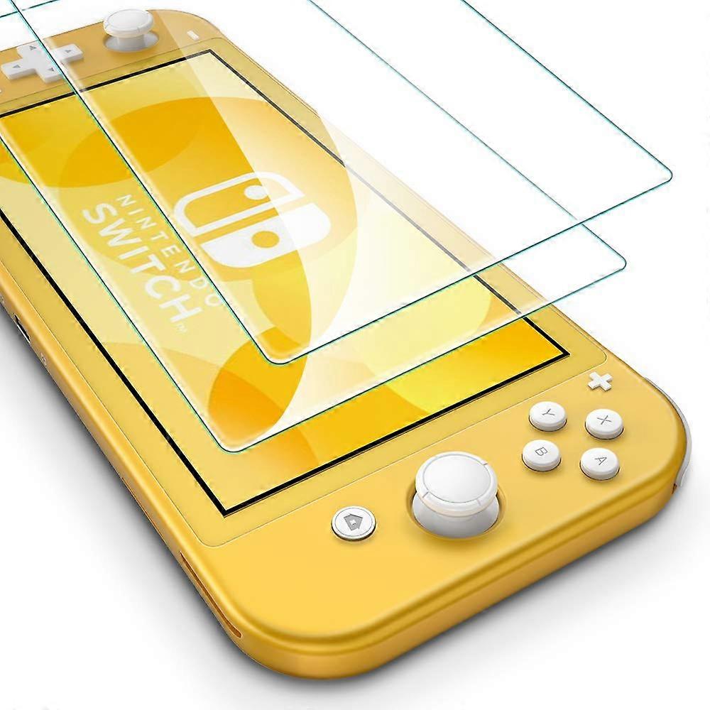 Screen Protector For Nintendo Switch Lite Console, Rounded Edge Tempered Glass Film For Ns Switch Lite