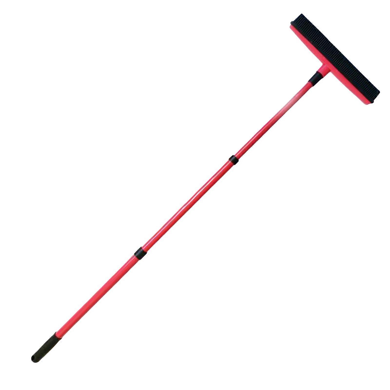 Soft Sweeping Brush with Extending Handle Classic Pet Carpet Hair Removal Brooms for Tiles