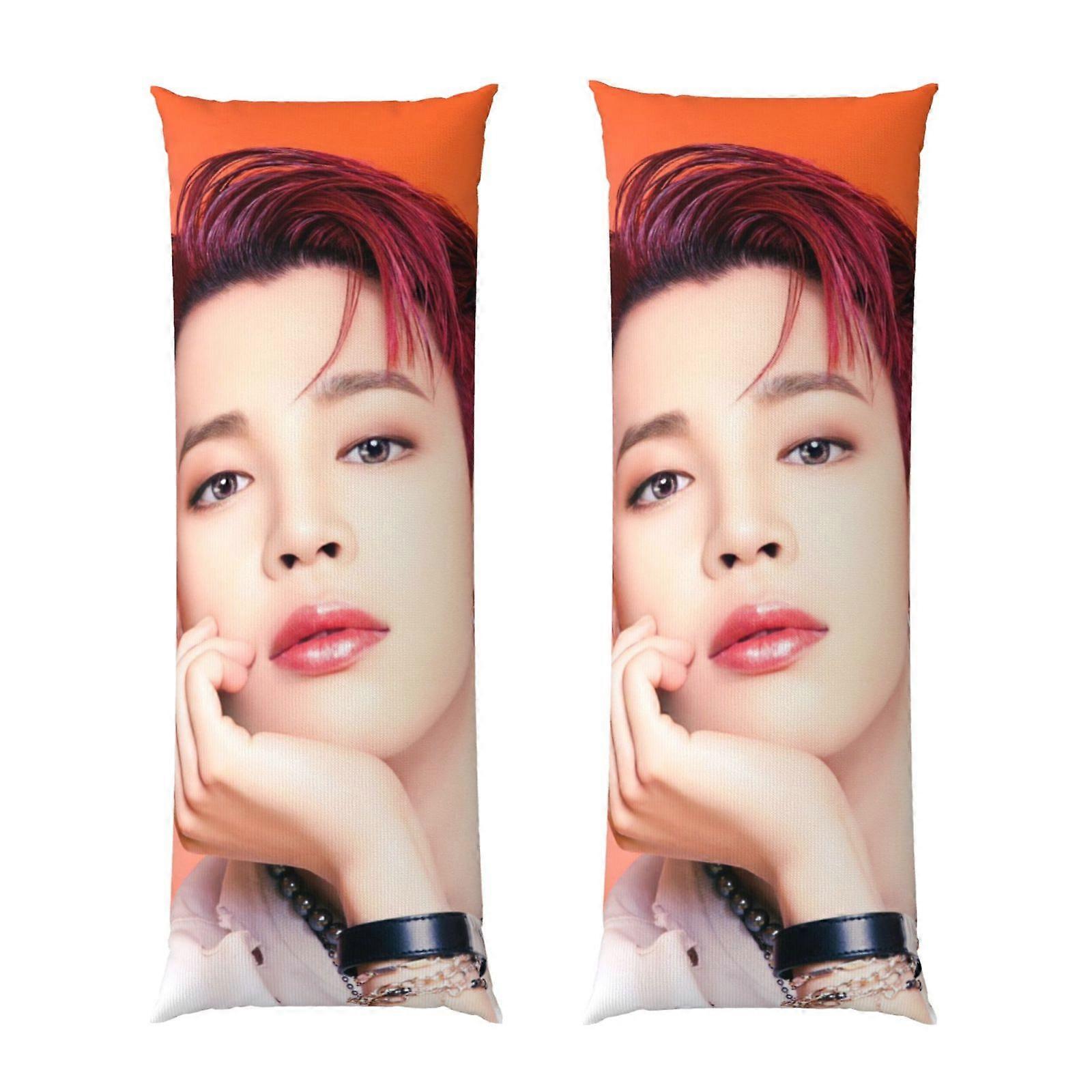 BTS Jimin (51) غطاء وسادة للجسم BTS Jimin (51) غطاء وسادة بالحجم الكامل ML511