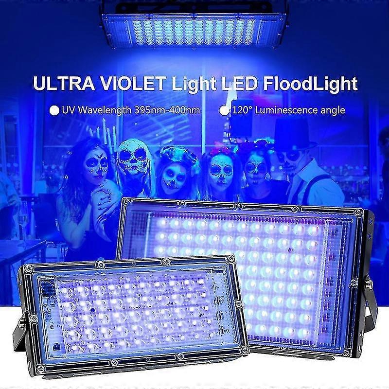 Barsinfi pol Blessed Uv Dj Disco Light Stage Light 365nm 395nm Ultraviolet Floodlight 220v Fluorescent Effect Lights Party Stage Backlight