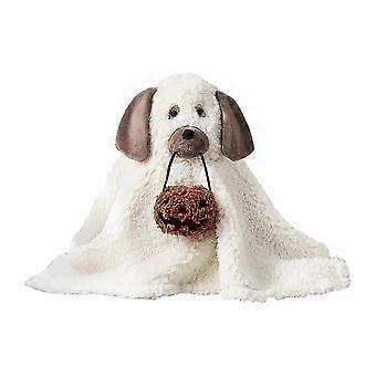 Doug the Dogs Ghosts Pillow Plush Hairball Throw Pillow Doll Cute Stuffed Toy Decoration for Home Sofa