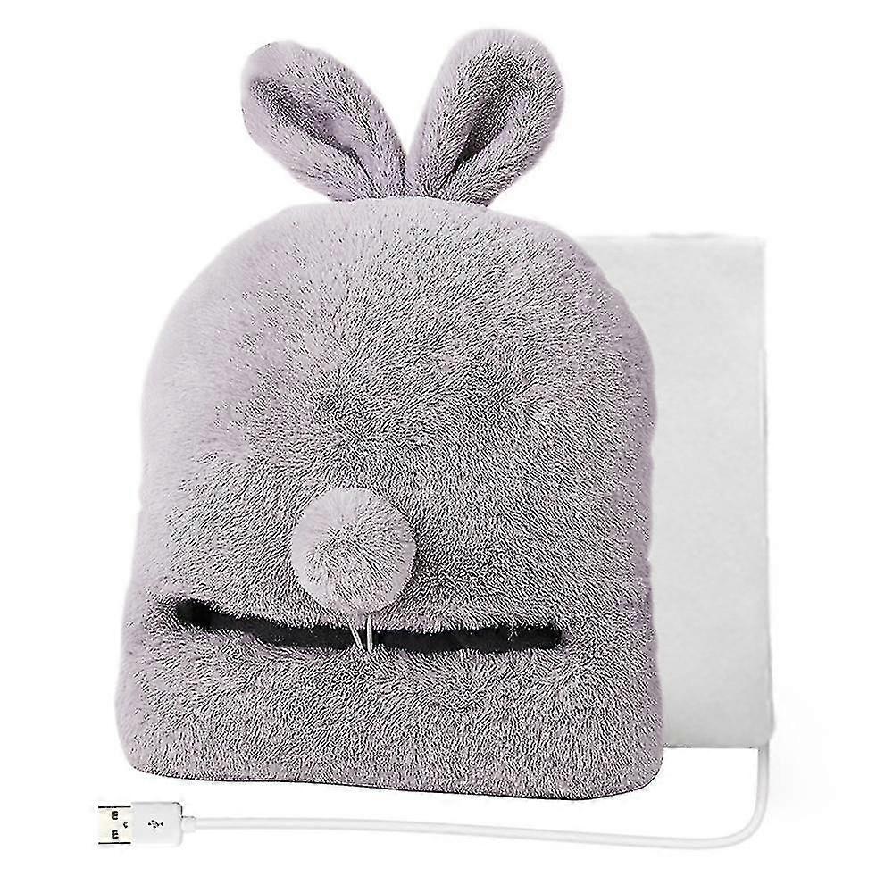 Usb Electric Heating Pad Rabbit Foot Warming Slippers